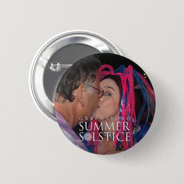 Add Your Favorite Summer Solstice Festival Photo Button (Front & Back)