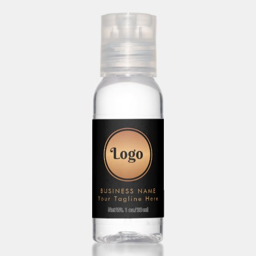 Add Your Gold Logo  Text Custom Company Business  Hand Sanitizer