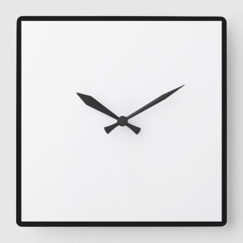 Add Your Image andor message Square Wall Clock