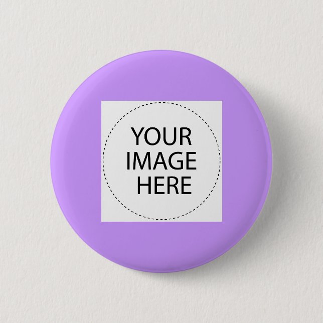 Add Your Image or Text Here Pinback Button (Front)