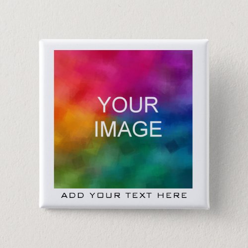 Add Your Image Photo Business Logo Text Template Button