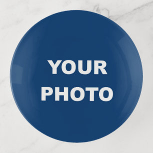 Add Your Image Photo Logo Trinket Tray