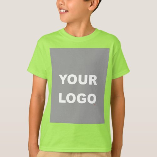 Add Your Image Photo Picture Logo Lime Green T_Shirt