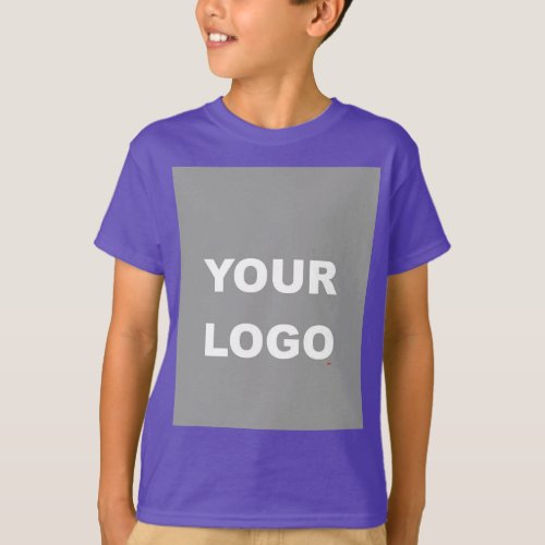 Add Your Image Photo Picture Logo Purple T_Shirt