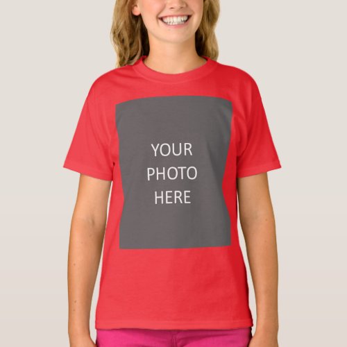 Add Your Image Photo Picture Logo T_Shirt