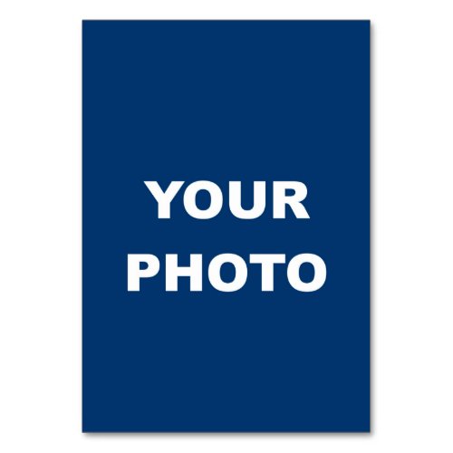 Add Your Image Photo Picture Logo Table Number