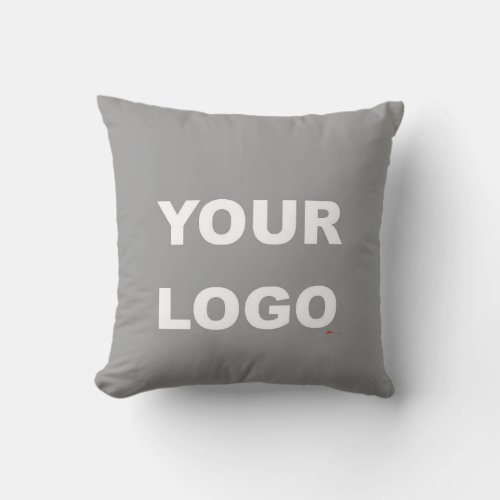 Add Your Image Photo Picture Logo Throw Pillow