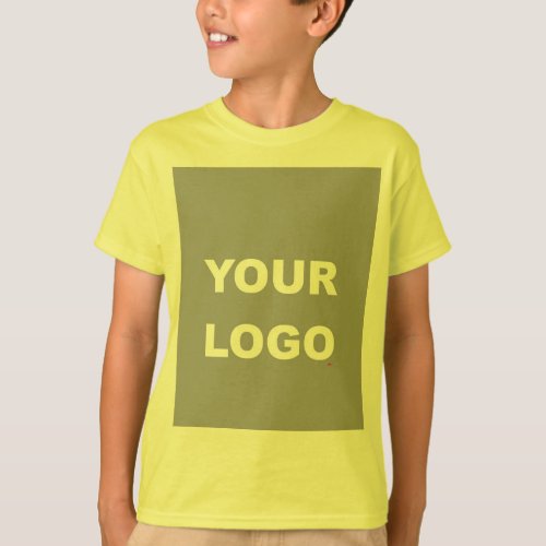 Add Your Image Photo Picture Logo Yellow T_Shirt