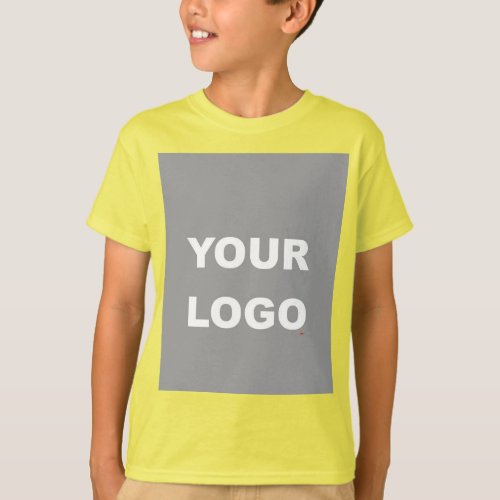 Add Your Image Photo Picture Logo Yellow T_Shirt