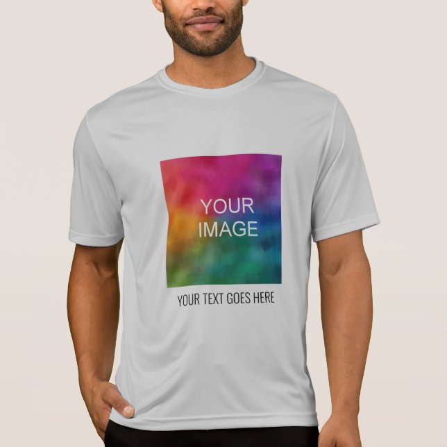 Add Your Image Text Here Mens Activewear Sport T-Shirt (Front)
