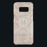 Add Your Initials | Garnet Weft Uncommon Samsung Galaxy S8 Case<br><div class="desc">Garnet Weft III by June Erica Vess. Done in a peach-like color,  this design resembles the appearance of distressed fabric.</div>