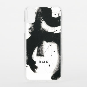 Add Your Initials   Onyx Gesture iPhone XS Case