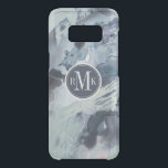 Add Your Initials | Polyphonic Sea - Blue Uncommon Samsung Galaxy S8 Case<br><div class="desc">Polyphonic Sea I by Victoria Borges. Features a multitude of colors applied in swirls,  strokes,  and blots.</div>