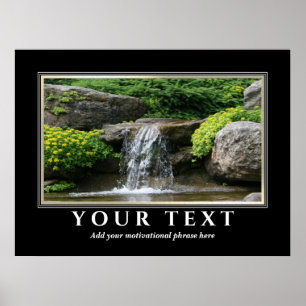 Add Your Inspirational Text Photo Poster