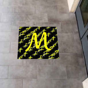 Add Your Letter M Abstract Monogram Floor Decals