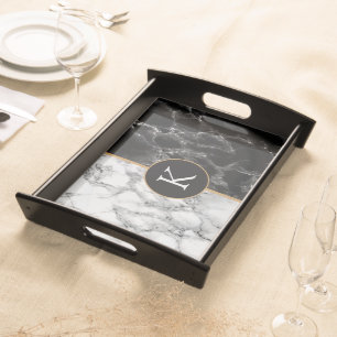 Add Your Letter Serving Tray Personalized Gift