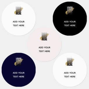 Add your Logo 4 Colors Handmade Boutique Clothing Kids' Labels