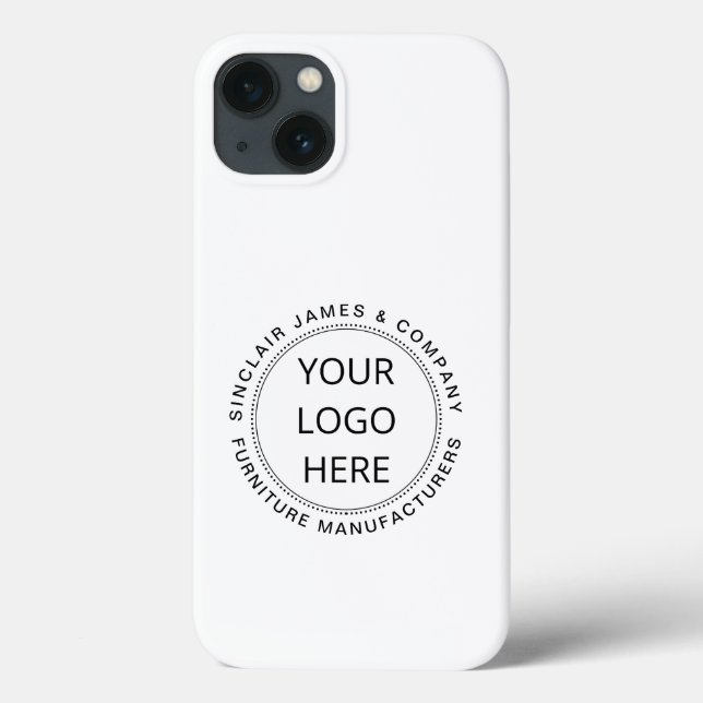 Add Your Logo And Company  Case-Mate iPhone Case (Back)