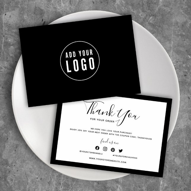 Add Your Logo and Editable Color Thank You (Creator Uploaded)