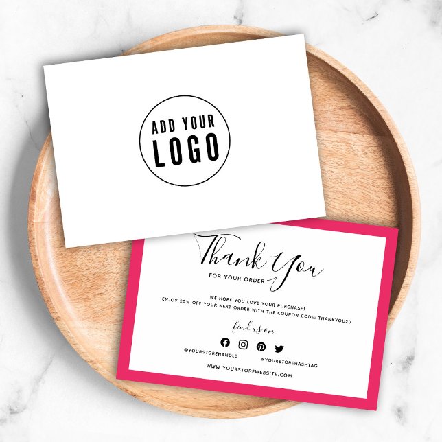 Add Your Logo and Editable Color Thank You (Creator Uploaded)