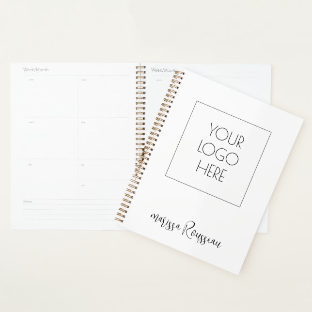 Add Your Logo And Name Planner (Display)