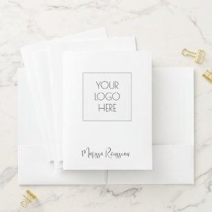 Add Your Logo And Name Planner Pocket Folder