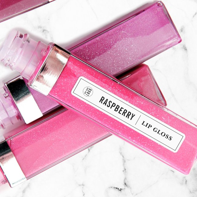 Add Your Logo Black Border & Line Product Labels (Creator Uploaded)