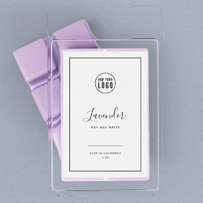 Add Your Logo Black Border Product Label