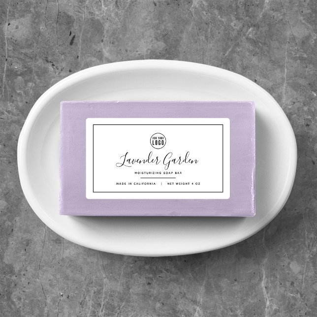 Add Your Logo Black Border Product Labels (Creator Uploaded)