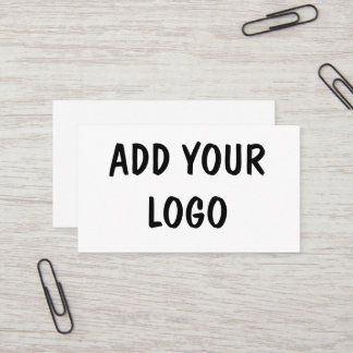 ADD YOUR LOGO BUSINESS CARD