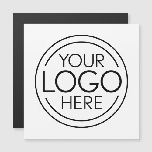 Add Your Logo Business Corporate Modern Magnet