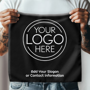 Add Your Logo Business Corporate Modern Minimalist Bandana