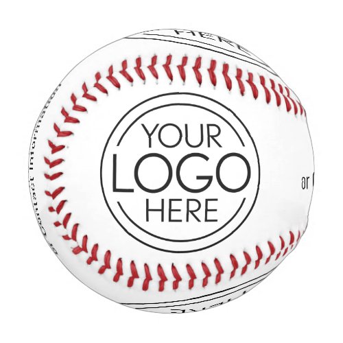 Add Your Logo Business Corporate Modern Minimalist Baseball
