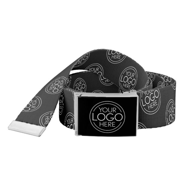 Add Your Logo Business Corporate Modern Minimalist Belt (Snake)