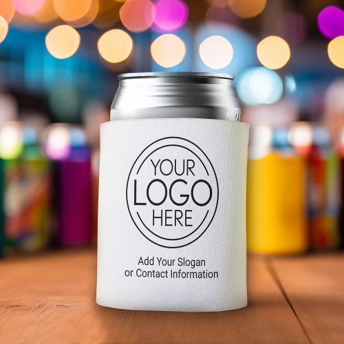 Add Your Logo Business Corporate Modern Minimalist Can Cooler