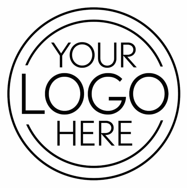Add Your Logo Business Corporate Modern Minimalist Cutout (Front)