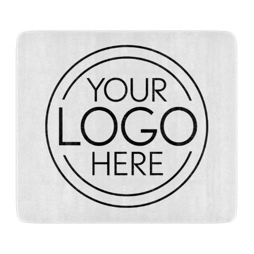 Add Your Logo Business Corporate Modern Minimalist Cutting Board