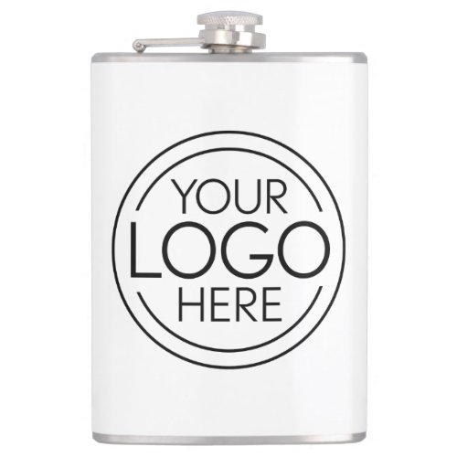 Add Your Logo Business Corporate Modern Minimalist Flask