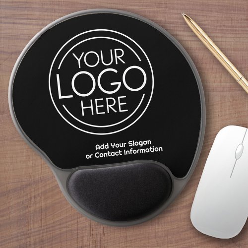 Add Your Logo Business Corporate Modern Minimalist Gel Mouse Pad