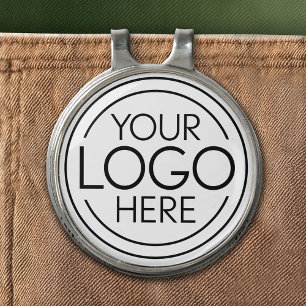 Add Your Logo Business Corporate Modern Minimalist Golf Hat Clip