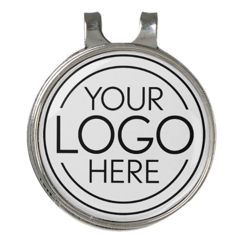Add Your Logo Business Corporate Modern Minimalist Golf Hat Clip