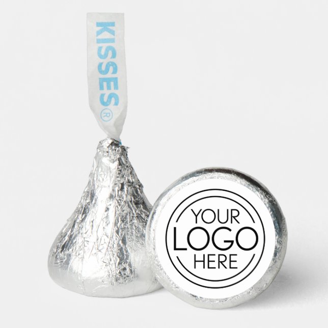 Add Your Logo Business Corporate Modern Minimalist Hershey®'s Kisses® (Front)