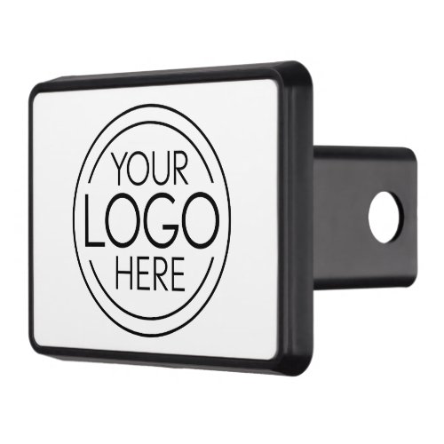 Add Your Logo Business Corporate Modern Minimalist Hitch Cover