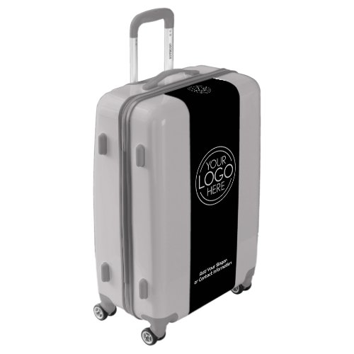 Add Your Logo Business Corporate Modern Minimalist Luggage