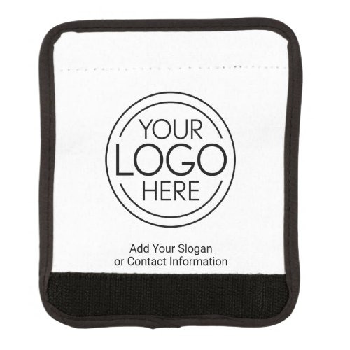 Add Your Logo Business Corporate Modern Minimalist Luggage Handle Wrap