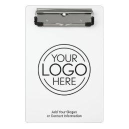 Add Your Logo Business Corporate Modern Minimalist Mini Clipboard