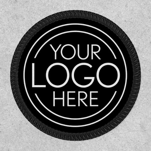 Add Your Logo Business Corporate Modern Minimalist Patch