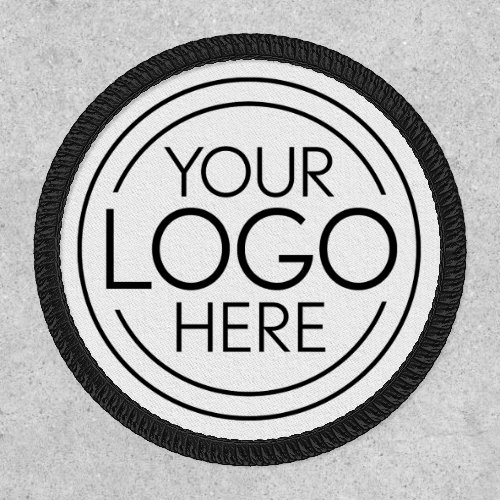 Add Your Logo Business Corporate Modern Minimalist Patch