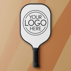 Add Your Logo Business Corporate Modern Minimalist Pickleball Paddle
