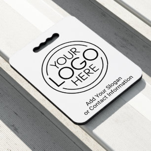 Add Your Logo Business Corporate Modern Minimalist Seat Cushion